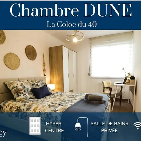 Homey La Coloc Du 40 - Colocation Haut De Gamme De 4 Uniques Et Privees - Proche Transports En Commun - Aux Portes De Geneve 3*